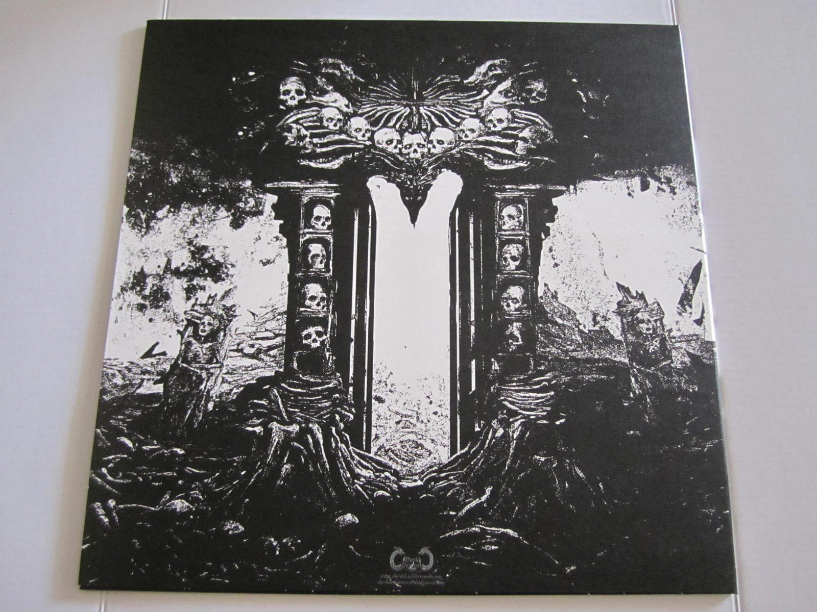 ADVERSARIAL – D.E.N.A.T.B.K.O.N, 2020 Repress, Bone White/Silver Vinyl, Used NM