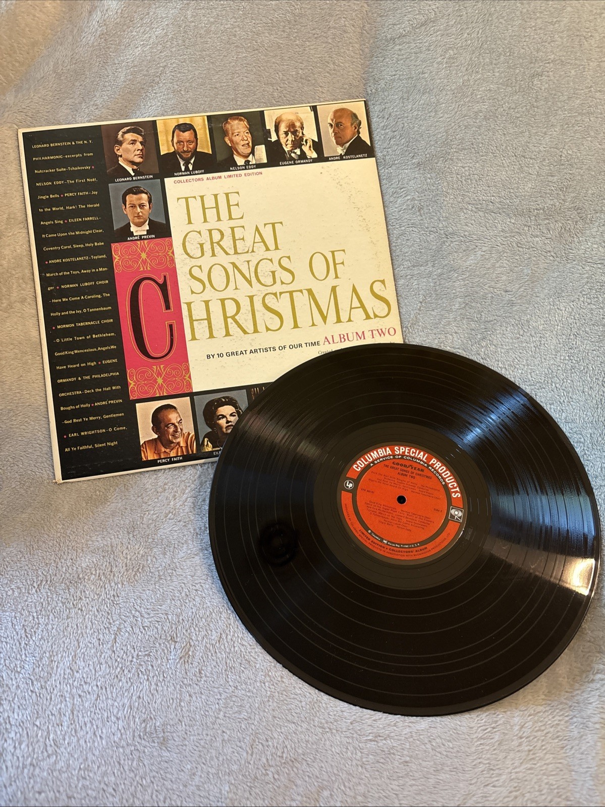 The Great Songs of Christmas Album 2 Two 1963 Collectors Ed. XTV-86100 Goodyear