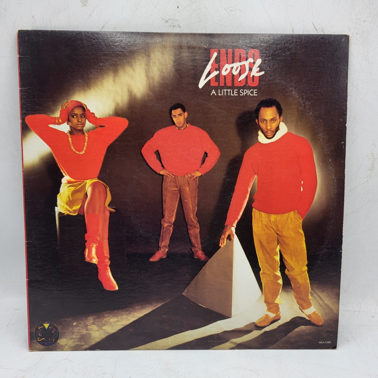 Loose Ends A Little Spice 12″ Vinyl LP Soul MCA Records MCA5588 33 RPM 1980s
