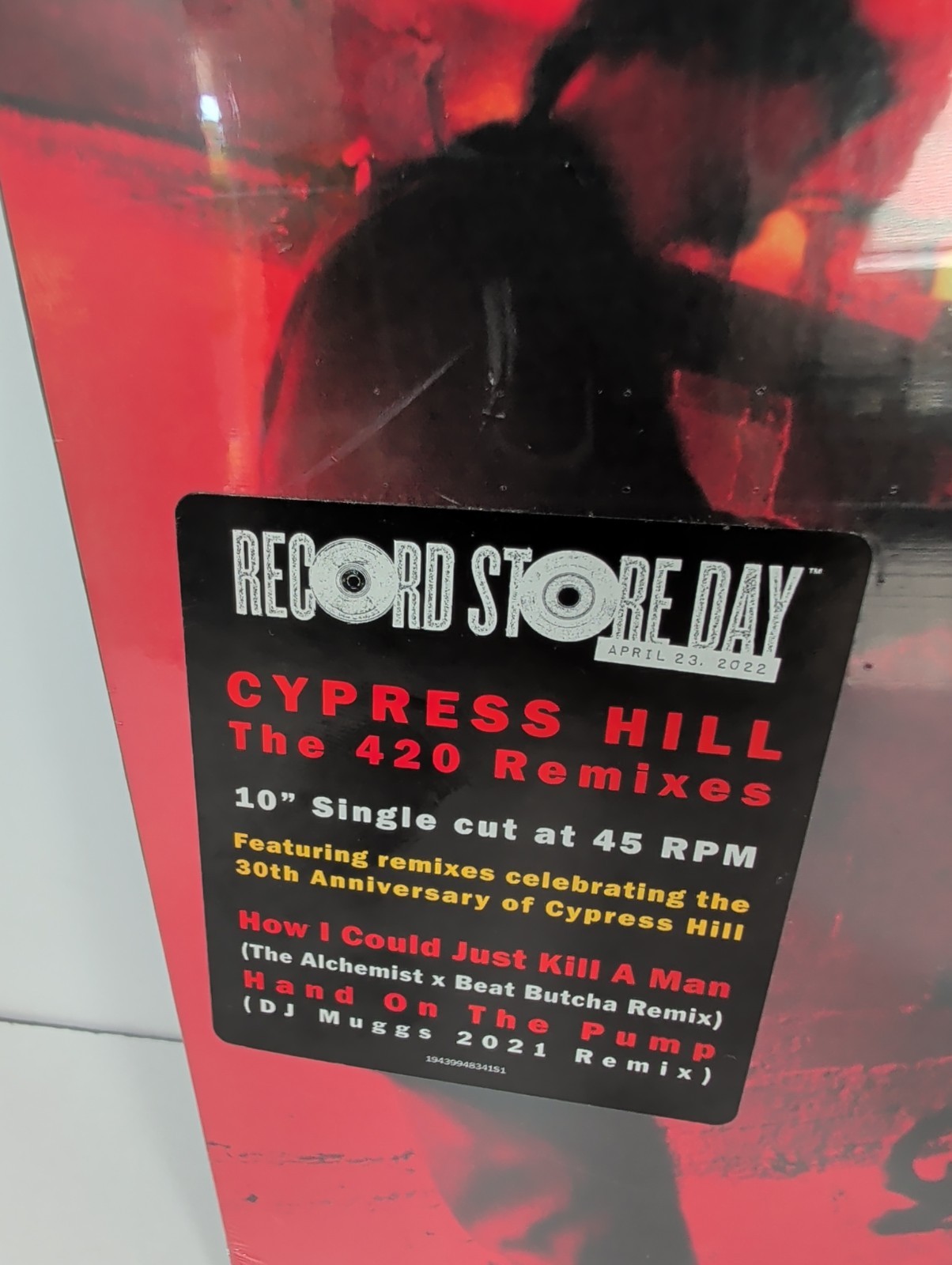 Cypress Hill The 420 Remixes Record Store Day Sealed 10″ Vinyl Single 45 RPM
