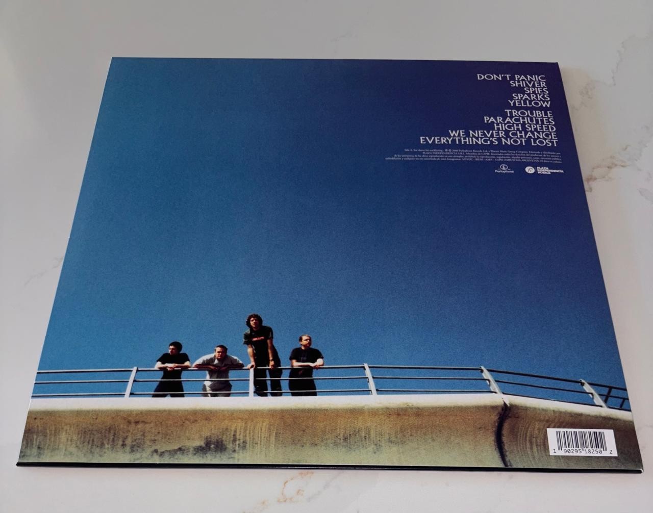 COLDPLAY – PARACHUTES (New 180-Gram Colored LP Sealed Vinyl)