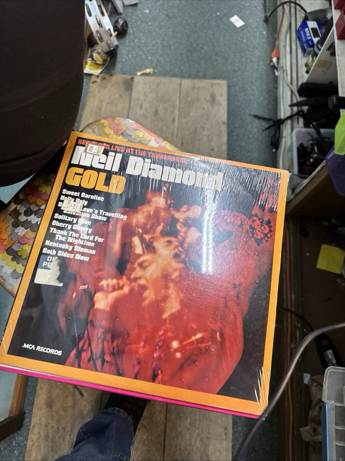 Neil Diamond Gold LP New In Plastic “sweet Caroline”