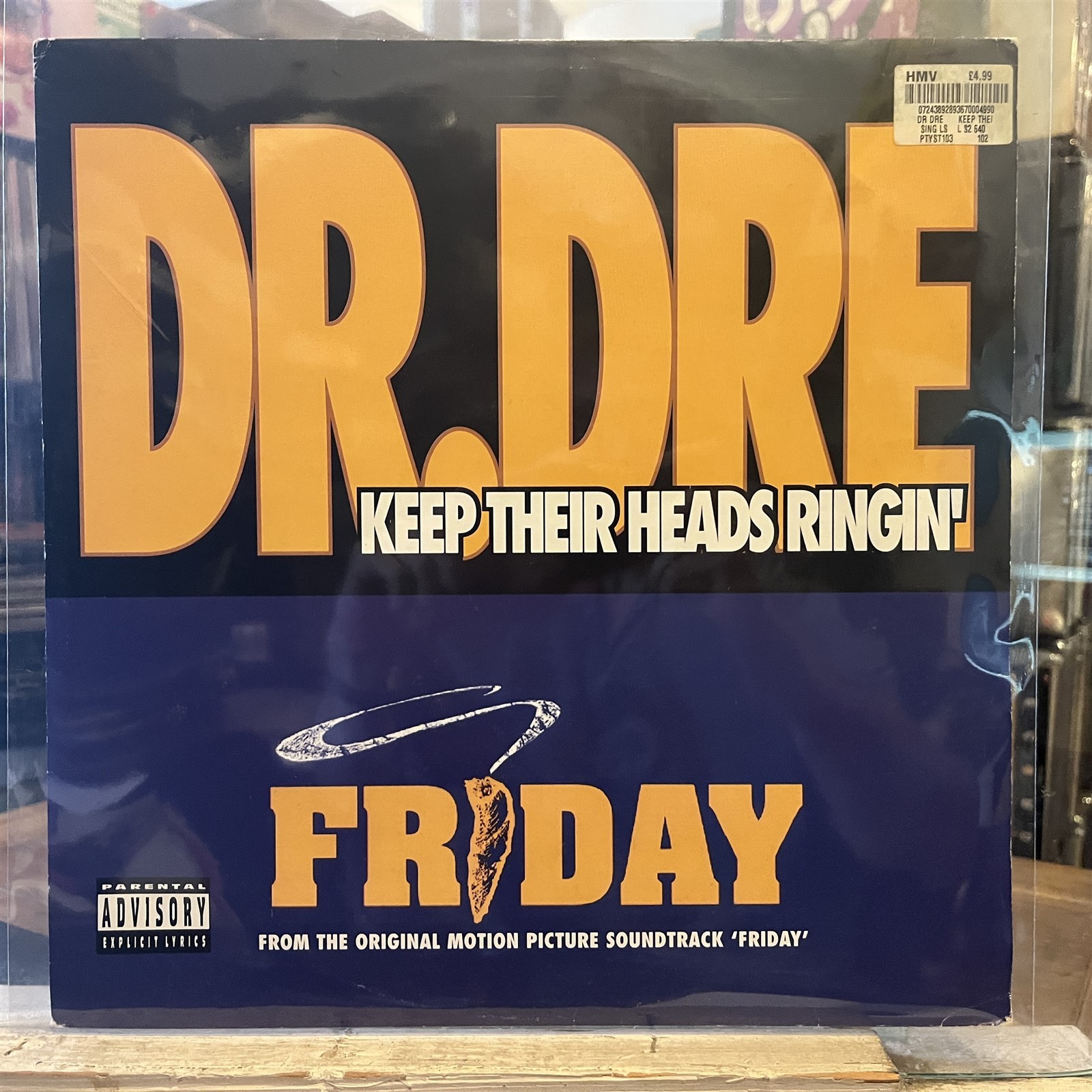 [RAP]~EXC 12″~DR. DRE~MACK 10~Keep Their Heads Ringin’~[1995~VIRGIN]~UK Import