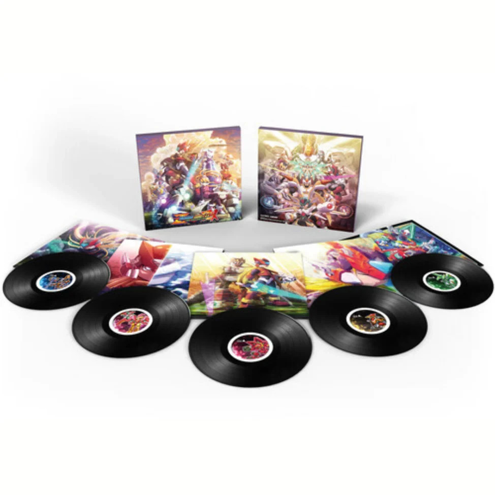 Mega Man Zero Zx: The Collection (Original Soundtrack) – 4xLP Black Vinyl – NEW