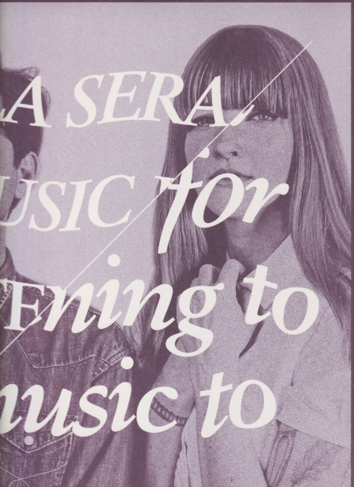 la sera music for listening to music to lp 180 gram white vinyl