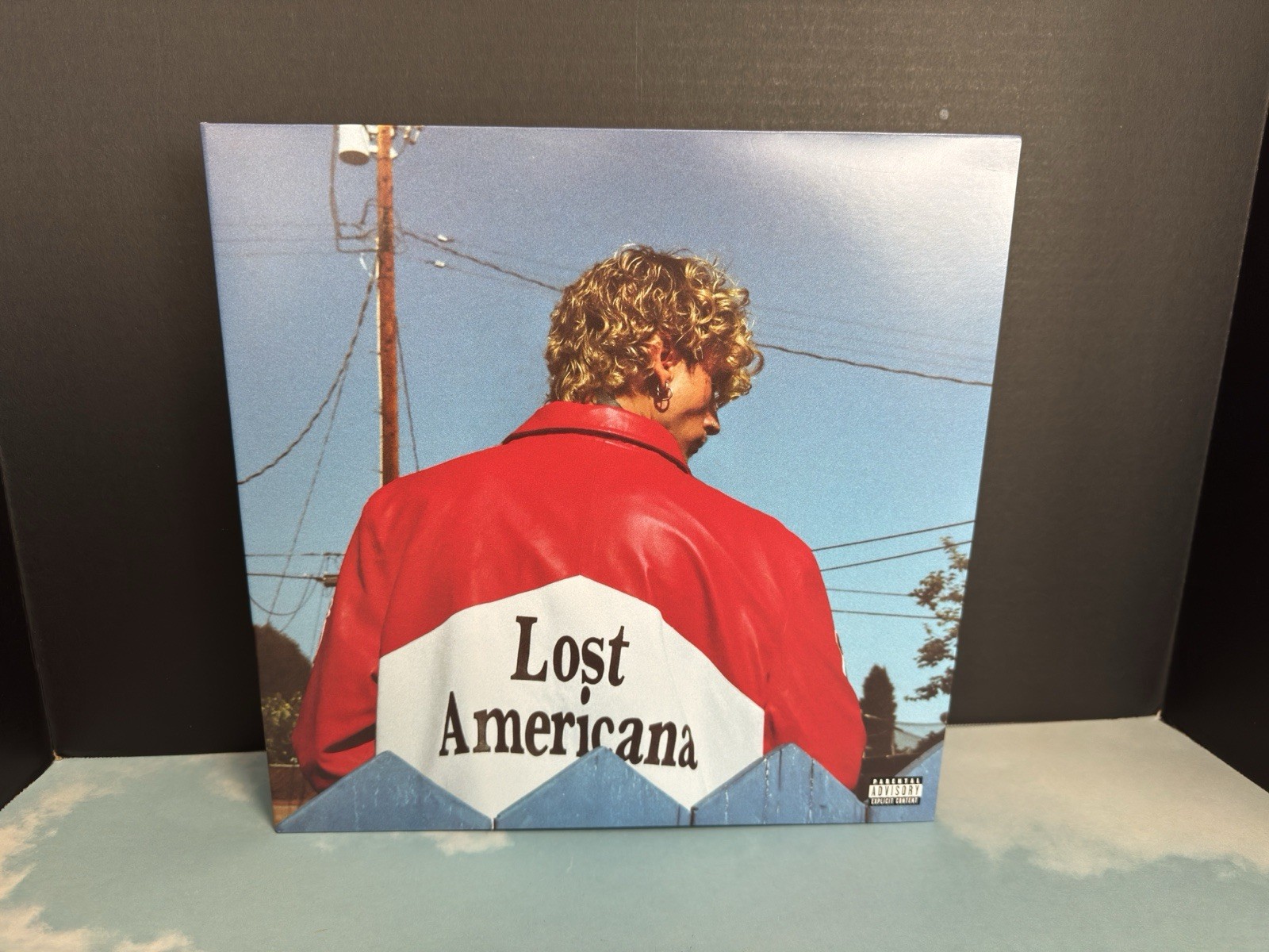 Machine Gun Kelly MGK lost americana red colored vinyl LP