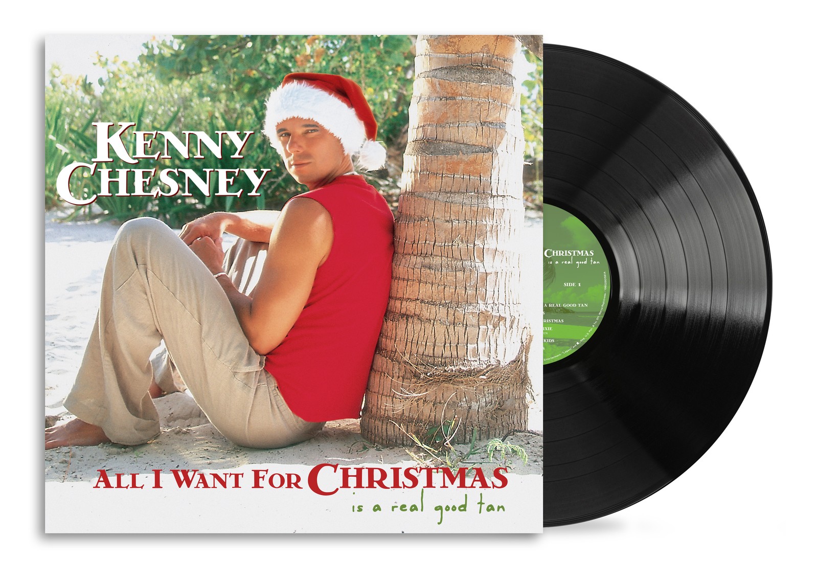 Kenny Chesney – All I Want For Christmas Is A Real Good Tan (VINYL) – HOLIDAY/CO