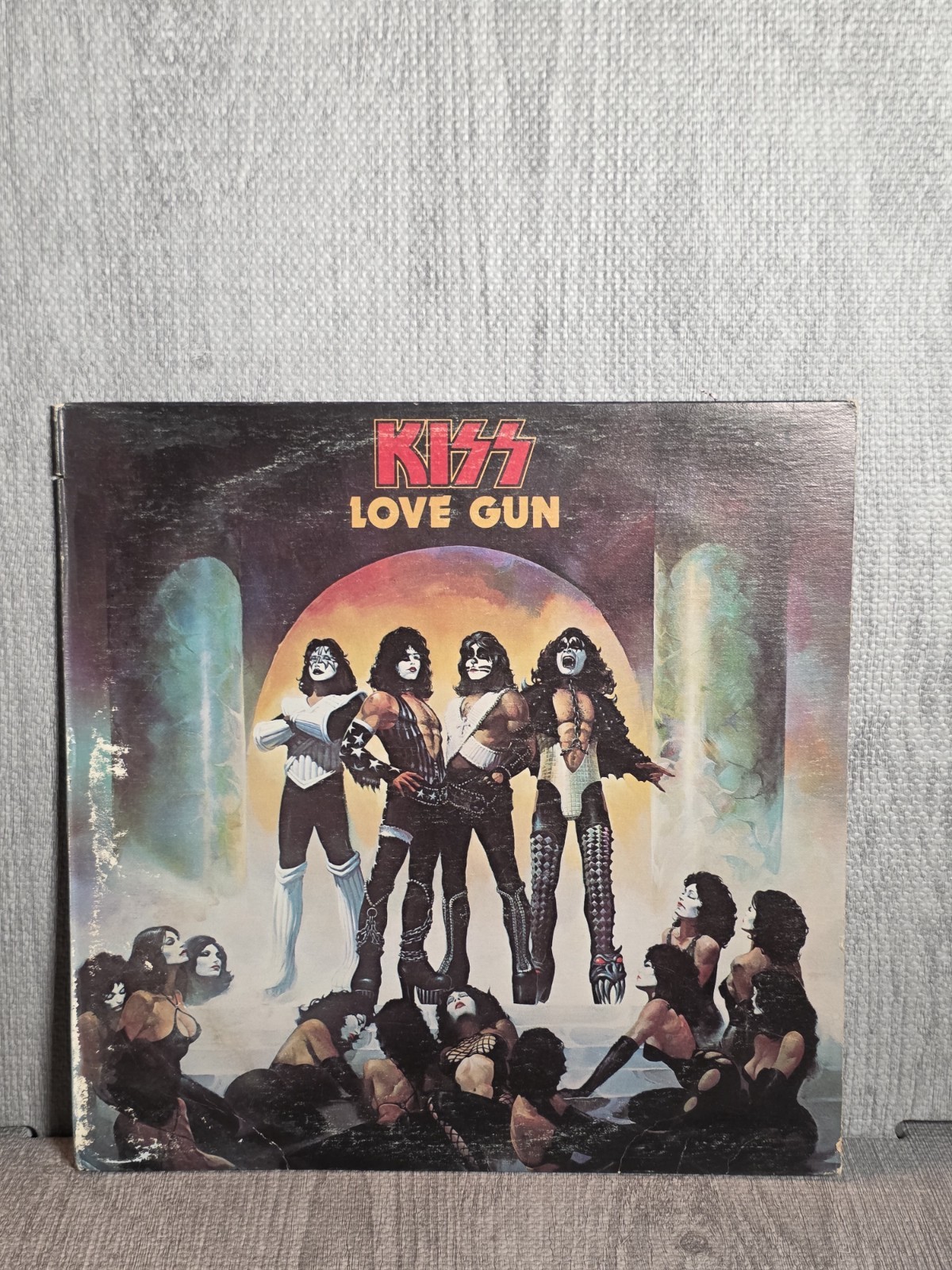 KISS LOVE GUN RARE 1977 CASABLANCA ORIGINAL RCA RECORD LP