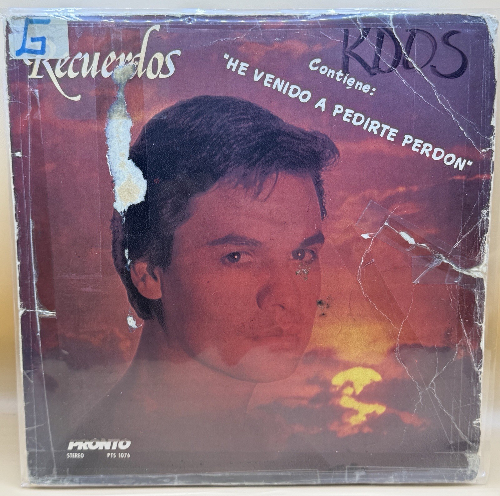 Juan Gabriel “ Recuerdos “ He Venido A Pedirte Perdón Vinyl LP/Imported/ VG