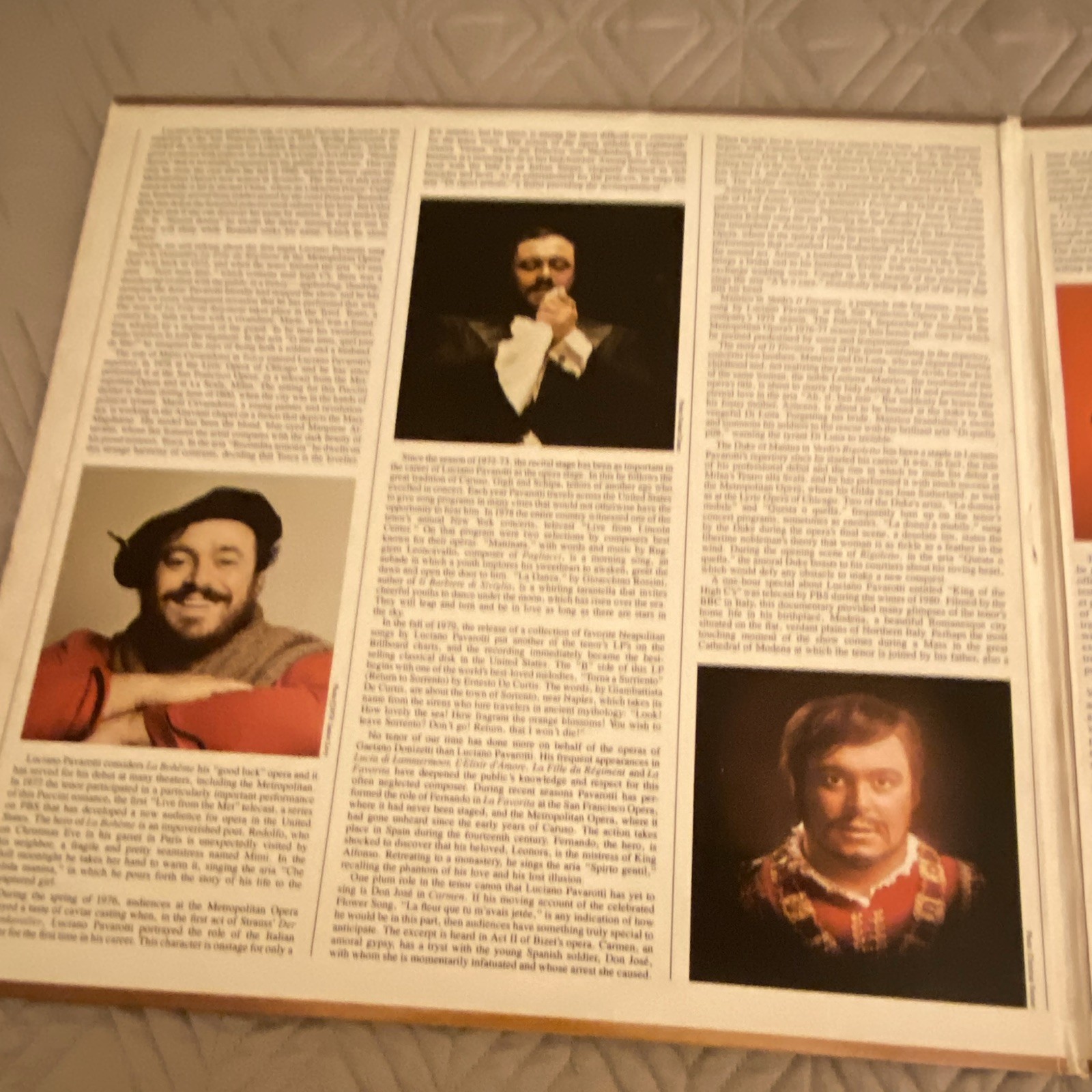 Luciano Pavarotti Pavarotti’s Greatest Hits 1980 London 12″ Vinyl LP 33 RPM