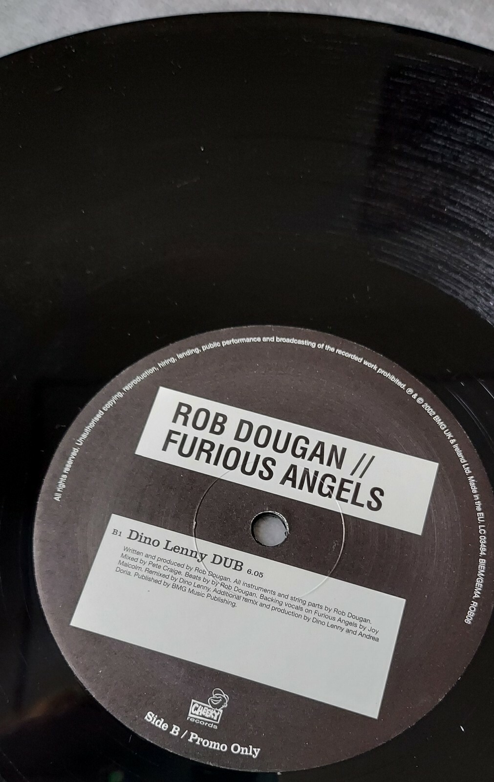 Rob Dougan – Furious Angels (Remixes) Double 12″ Promo Vinyl