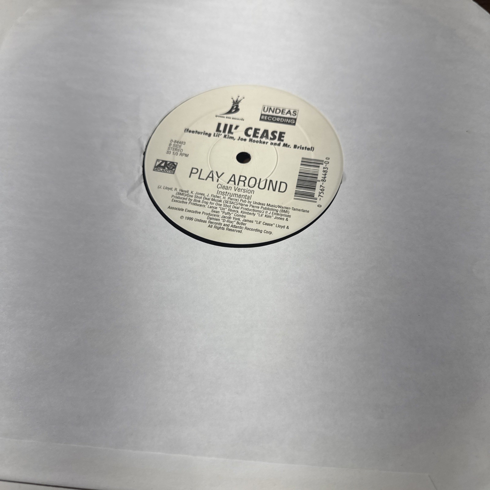 Lil’ Cease, Play Around, (12″) Vinyl Album Version