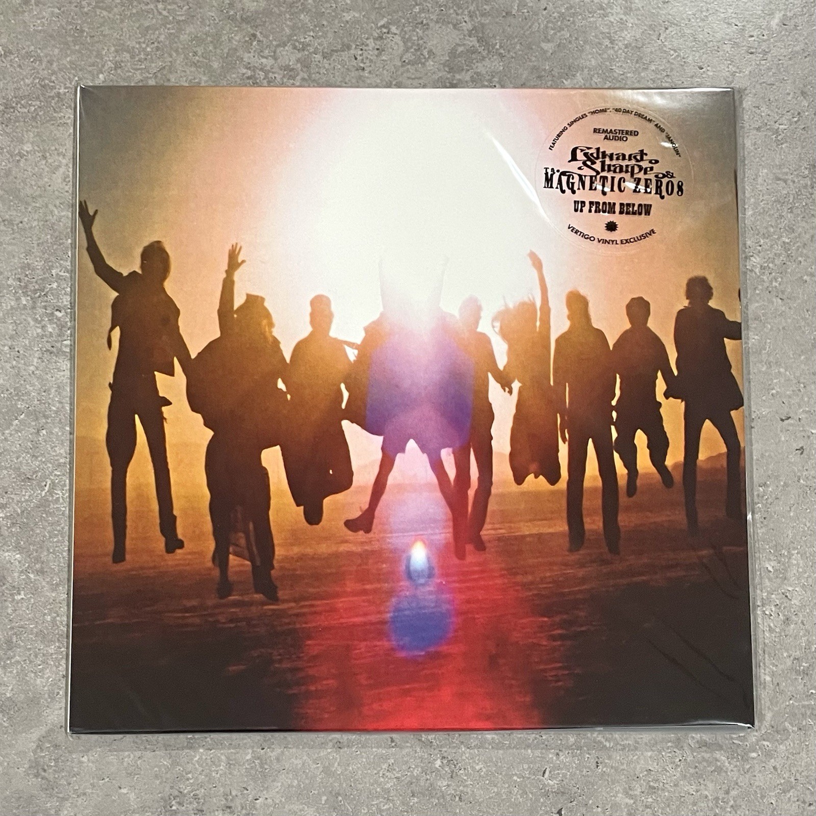 *READ DESC* Edward Sharpe And The Magnetic Zeros Up From Below 3LP Vertigo Vinyl