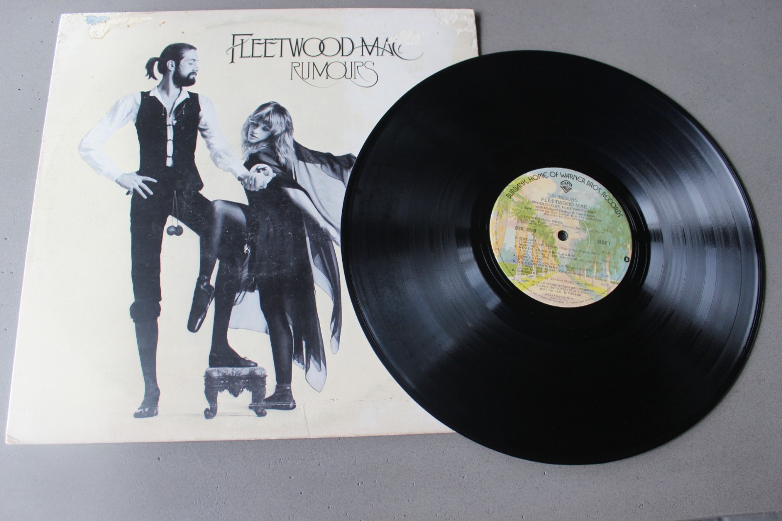 FLEETWOOD MAC – RUMOURS – WB RECORDS – BSK 3010 – DATE 1977 – INCLUDES INSERT