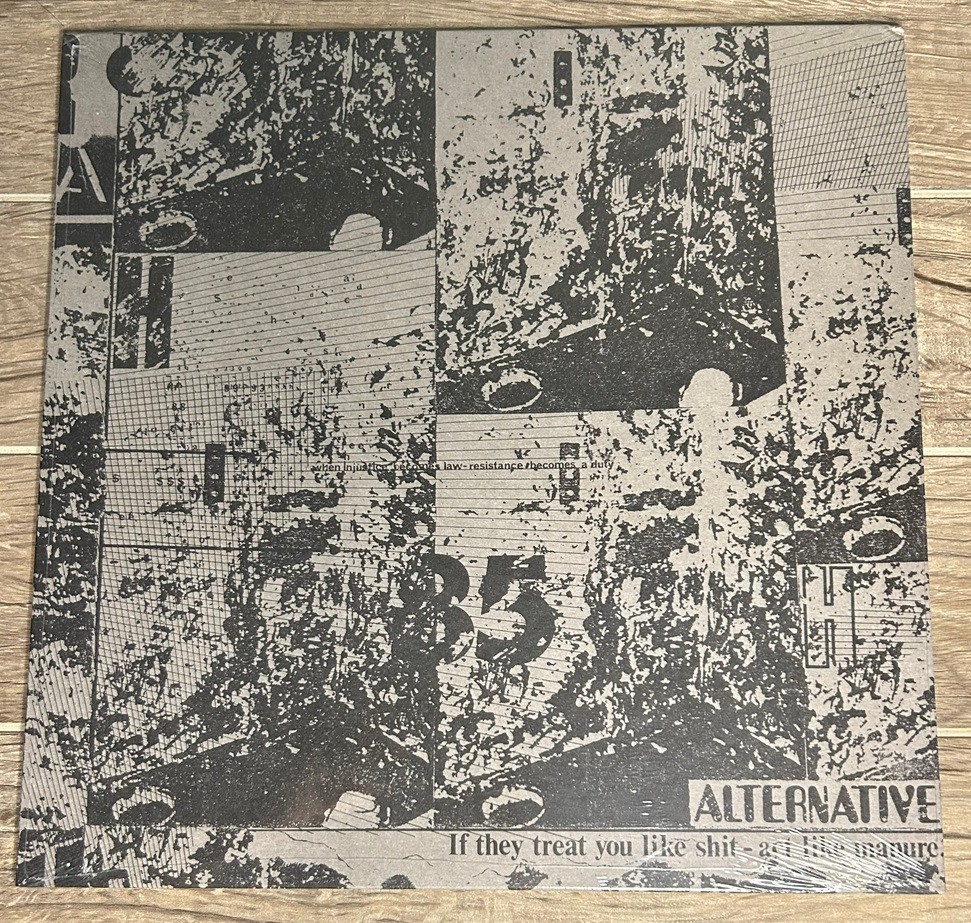 Alternative If they treat you like… LP NEW Anarcho Punk Crass Conflict Zounds