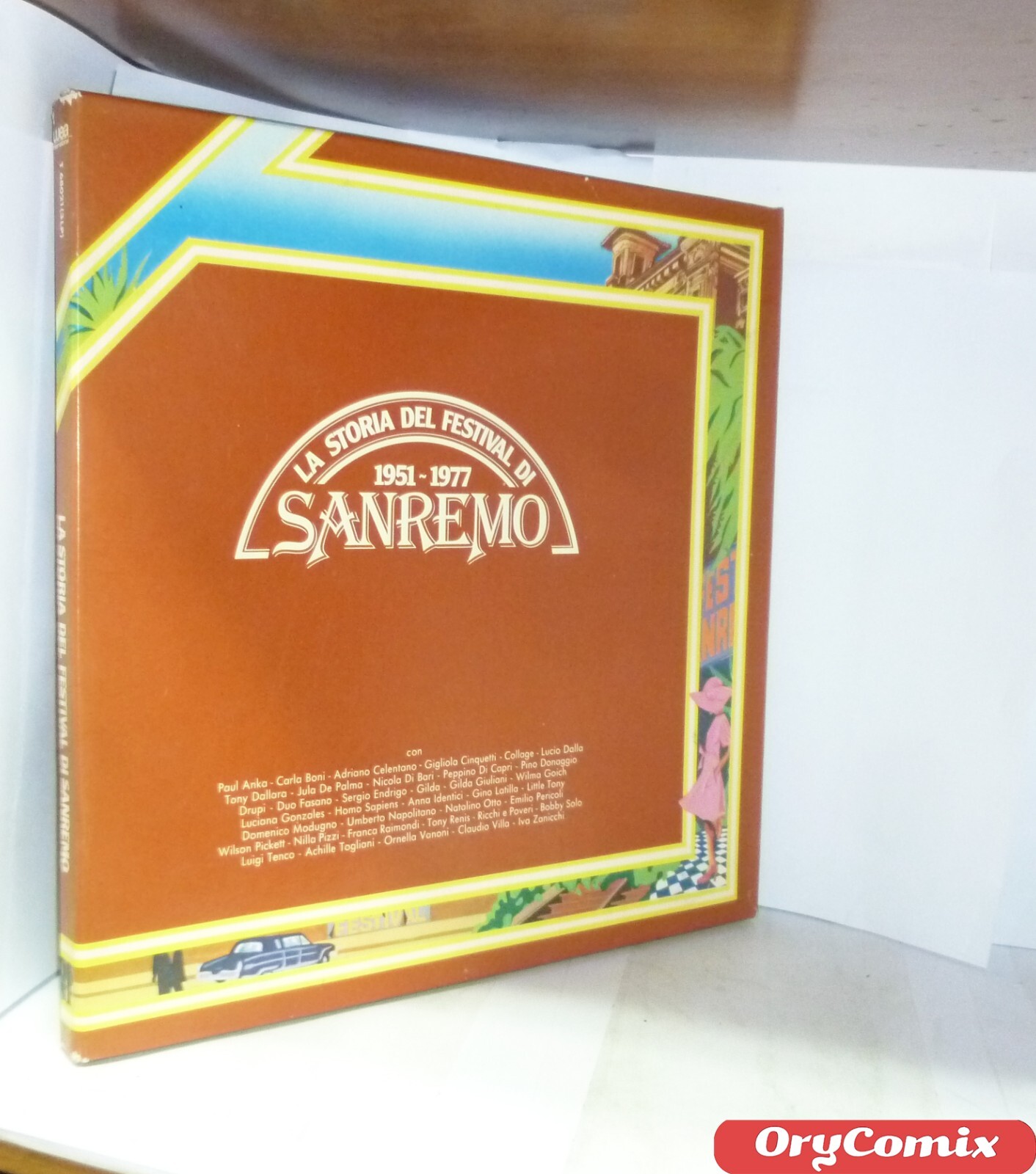 The History Of The Sanremo Festival 1951-1977 Box 3 Vinyl LP 12″ Inches 33 RPM
