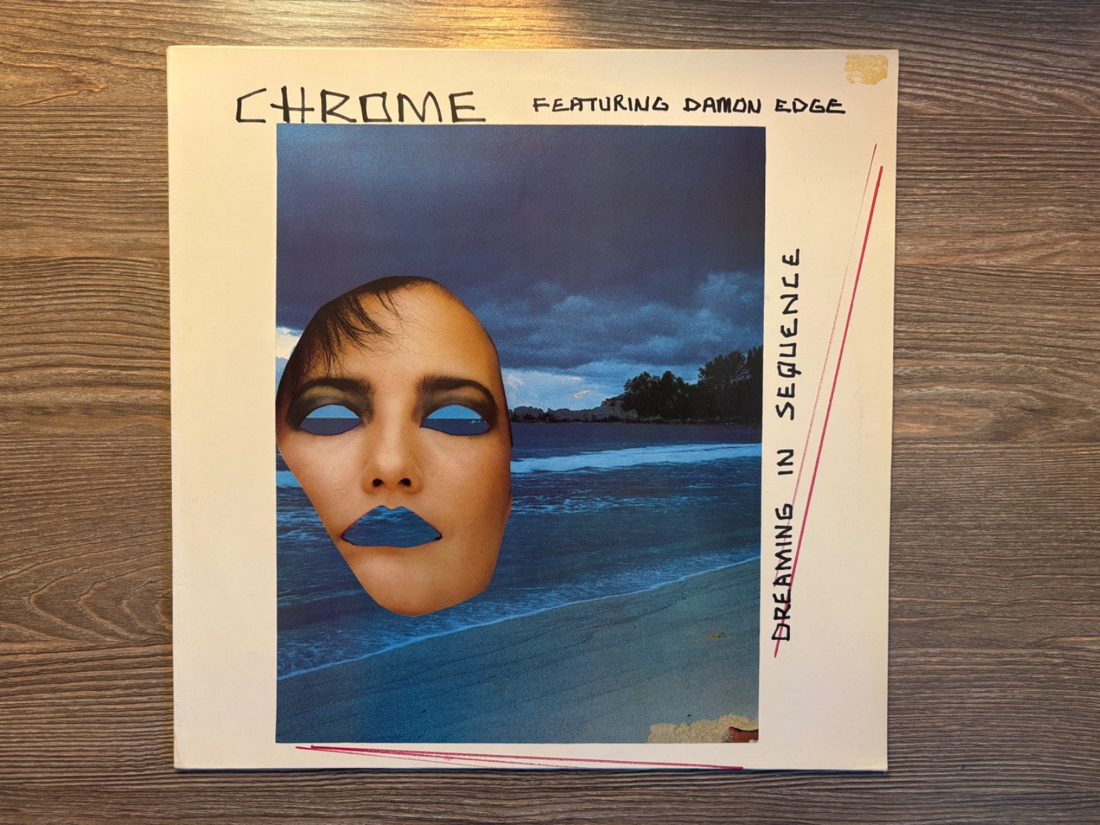 Chrome “Dreaming In Sequence” LP 1986 Dossier ST 7527 Orig German Press VG+