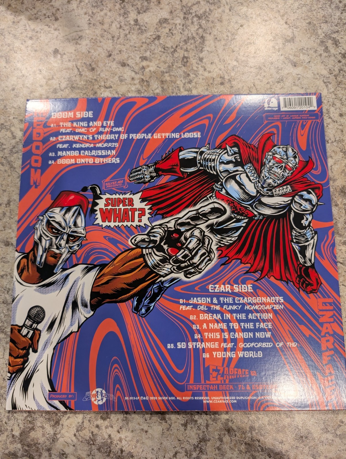 Super What by Czarface & Mf Doom (Record, 2021)
