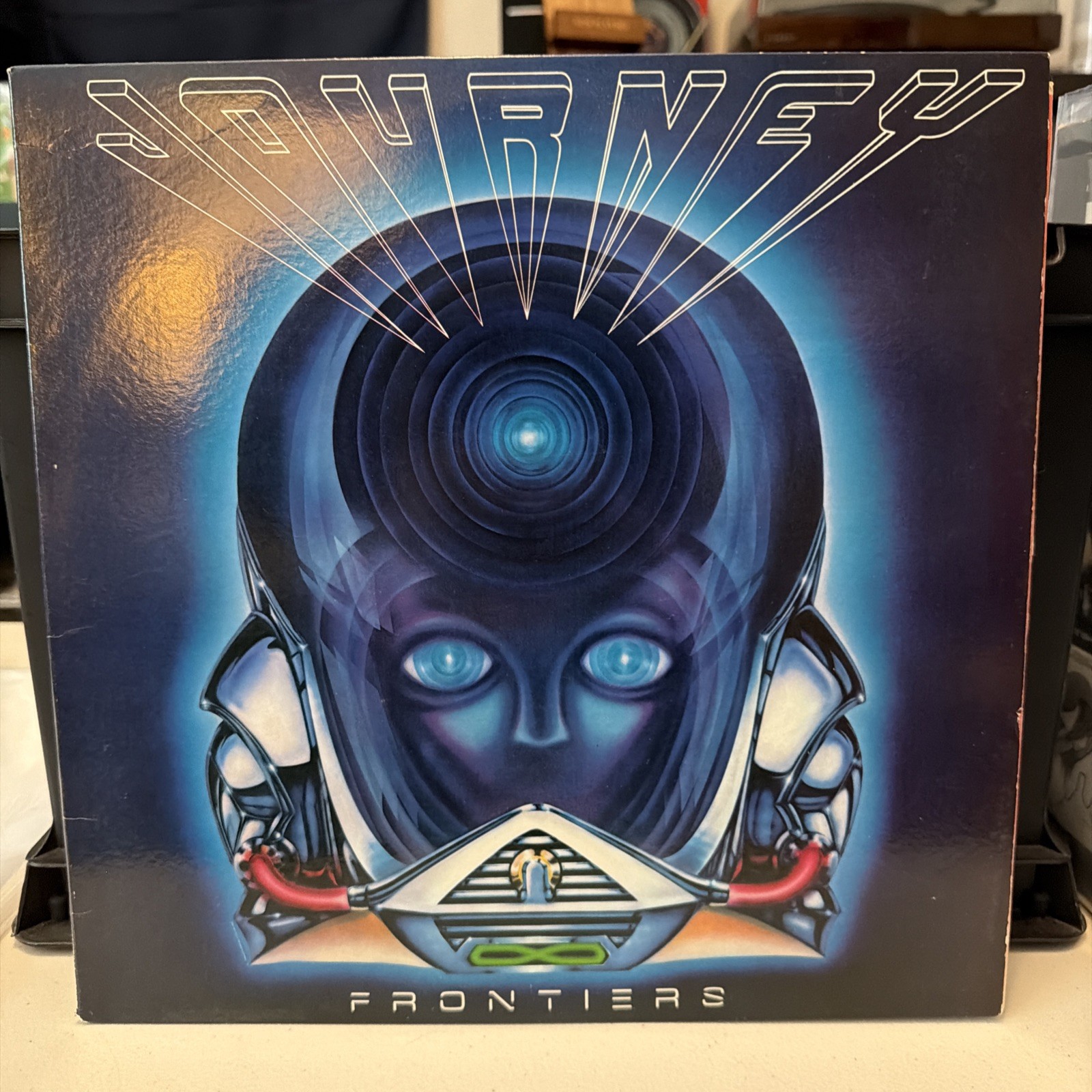 Journey Frontiers Vinyl LP 1983 Columbia QC 38504 Separate Ways Faithfully Rock