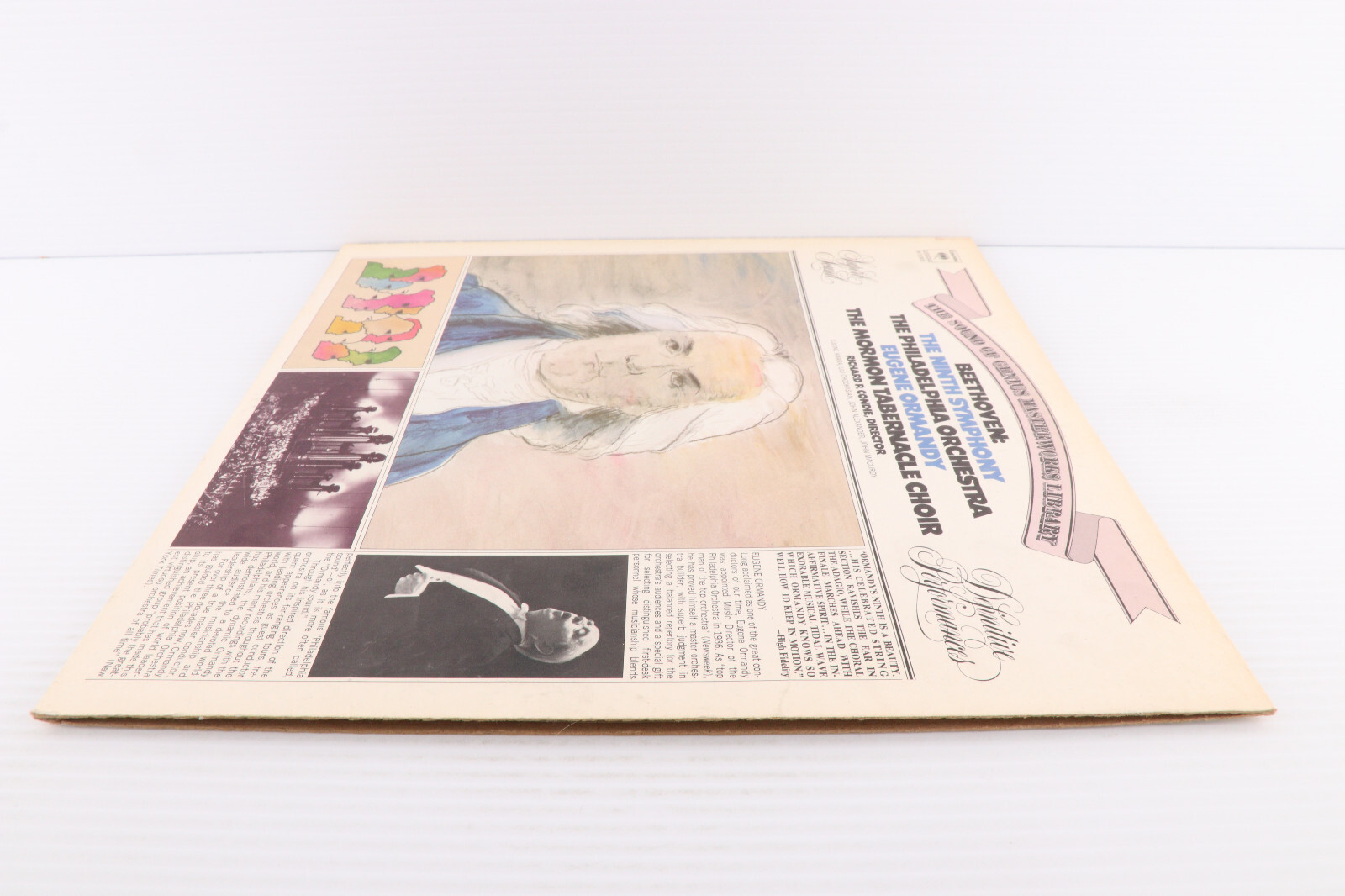 Beethoven / Ormandy – Symphony No. 9 In D Minor, Op. 125 1973 LP Record M 31818
