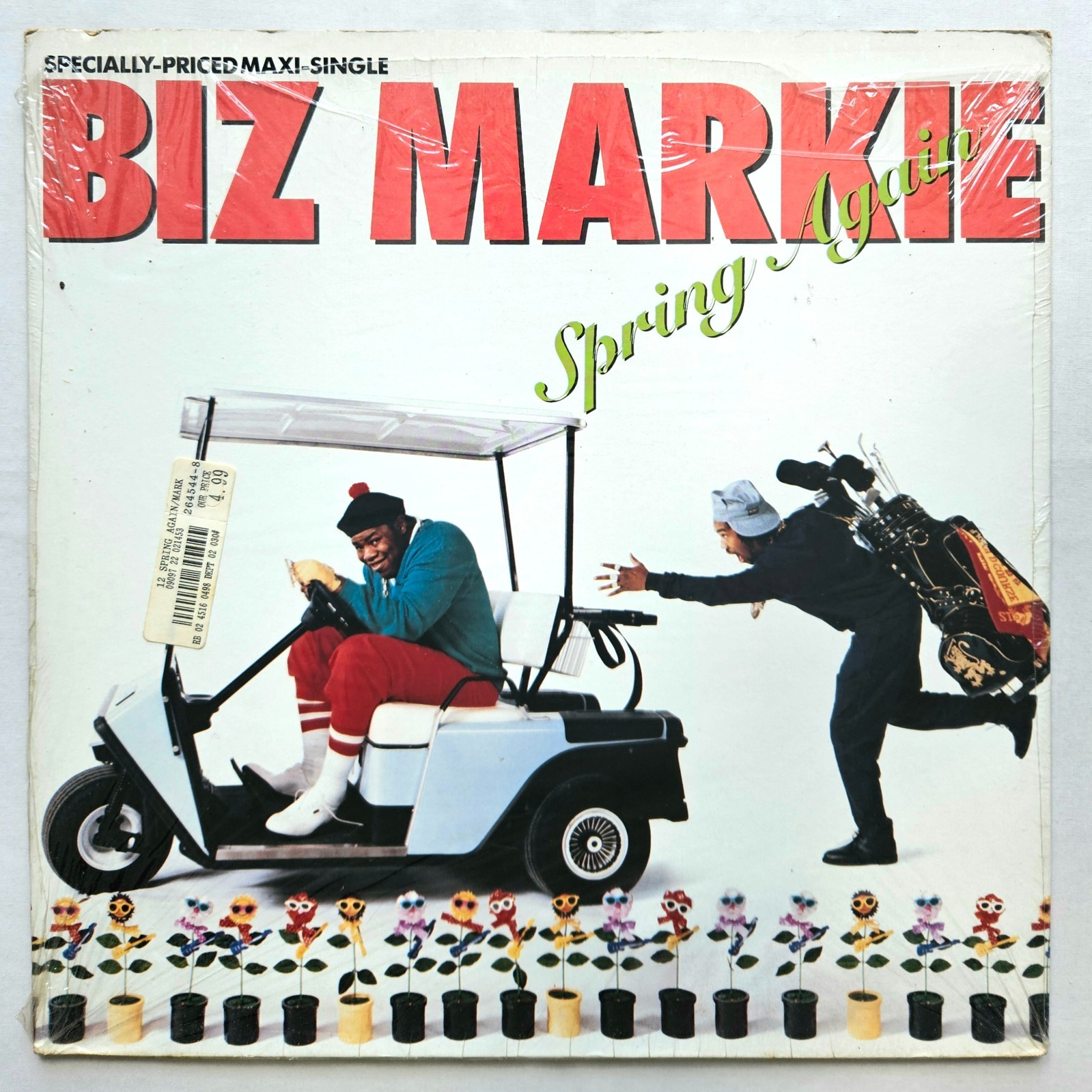 1989 – BIZ MARKIE – SPRING AGAIN – COLD CHILLIN’ ORIGINAL PRESSING IN SHRINK