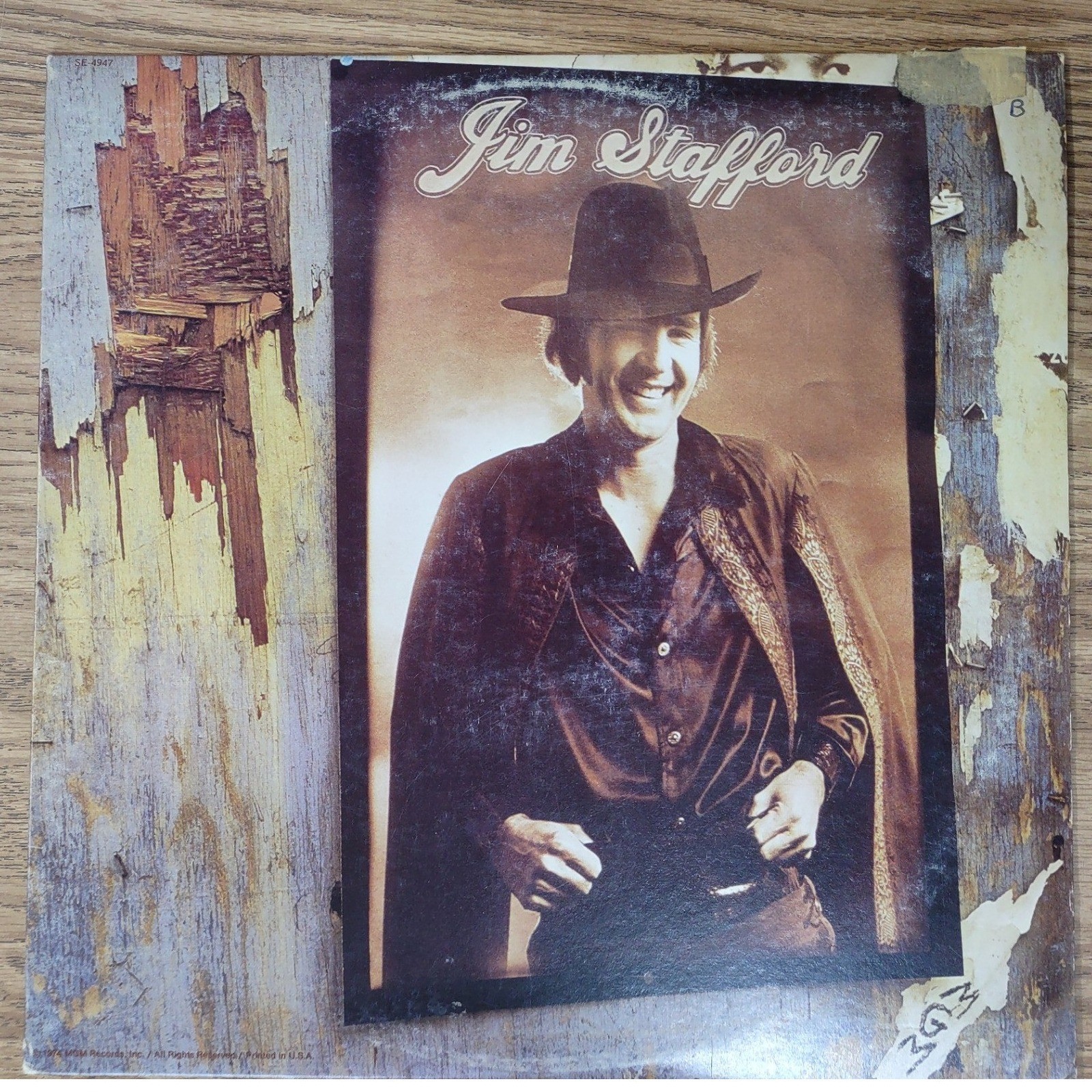 Jim Stafford 1974 Vinyl LP MGM SE-4947 Spiders & Snakes Wildwood Weed