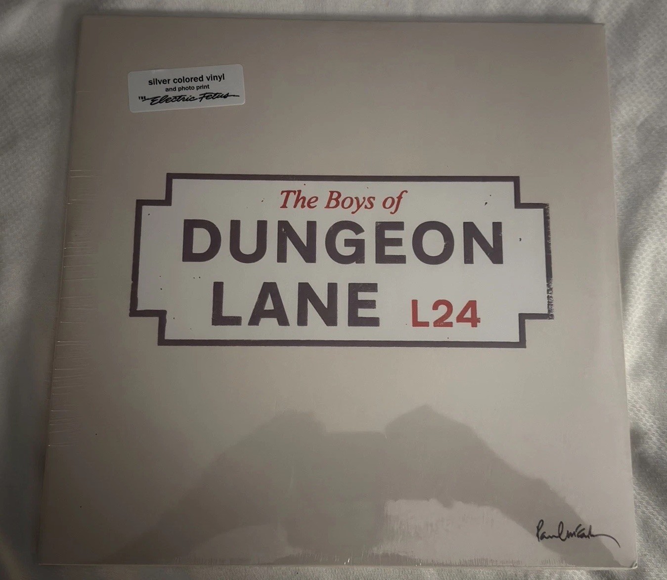 PAUL McCARTNEY The Boys Of Dungeon Lane EXCLUSIVE SILVER VINYL LP W/ TOTE BAG!!