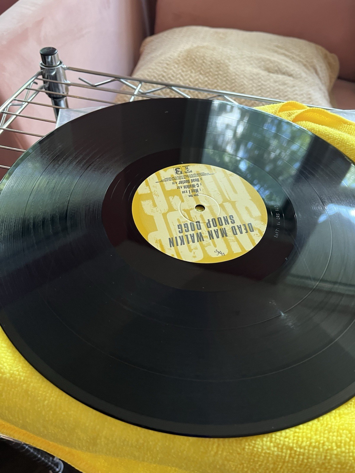 Snoop Dogg Dead Man Walking Signed Autographed Vinyl