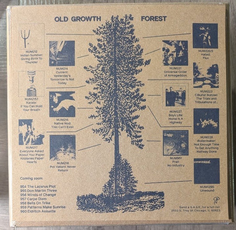 Numero Group Sequoia Sycamore sap bone vinyl w/bonus 2×7″ emo box set SEALED NEW