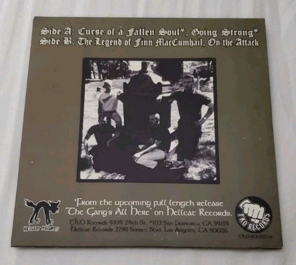 Dropkick Murphys Curse Of A Fallen Soul 7″ Vinyl 1998 Irish Punk