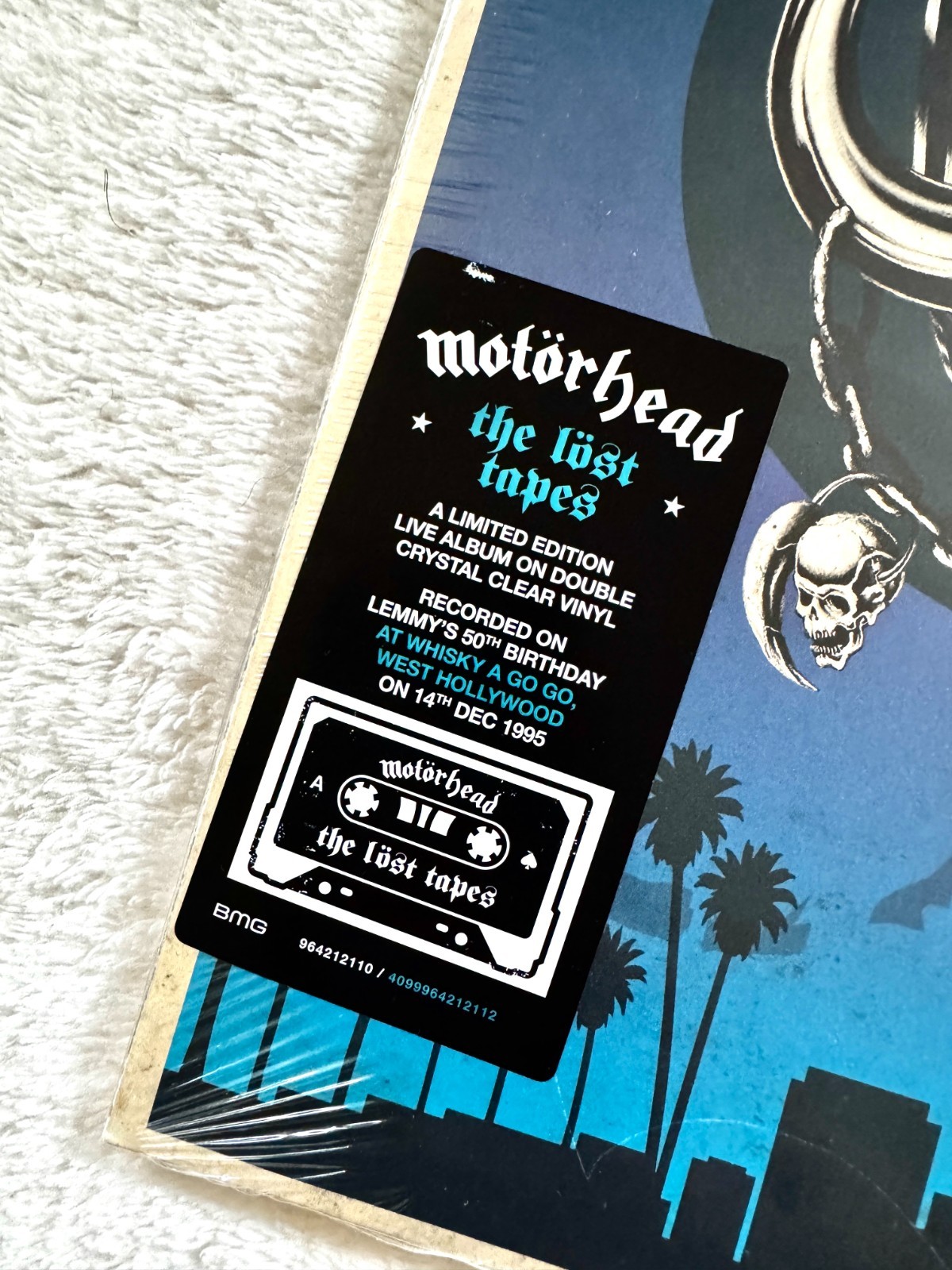MOTORHEAD RECORD THE LOST TAPES, SEALED RSD LP Vol. 7 Lemmy’s Birthday LIVE 1995