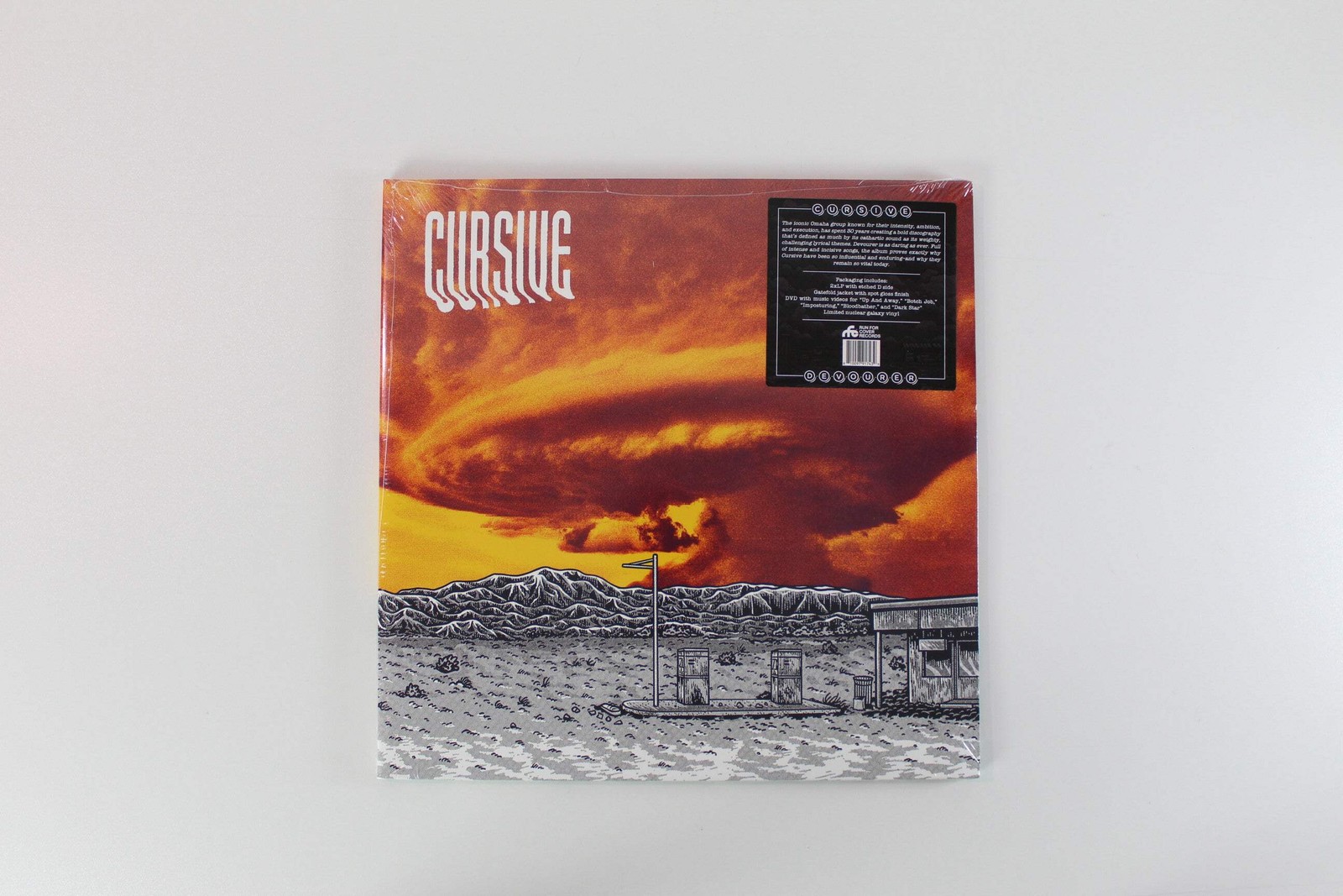 Cursive – Devourer on Run For Cover Ltd Nuclear Galaxy Vinyl Sealed