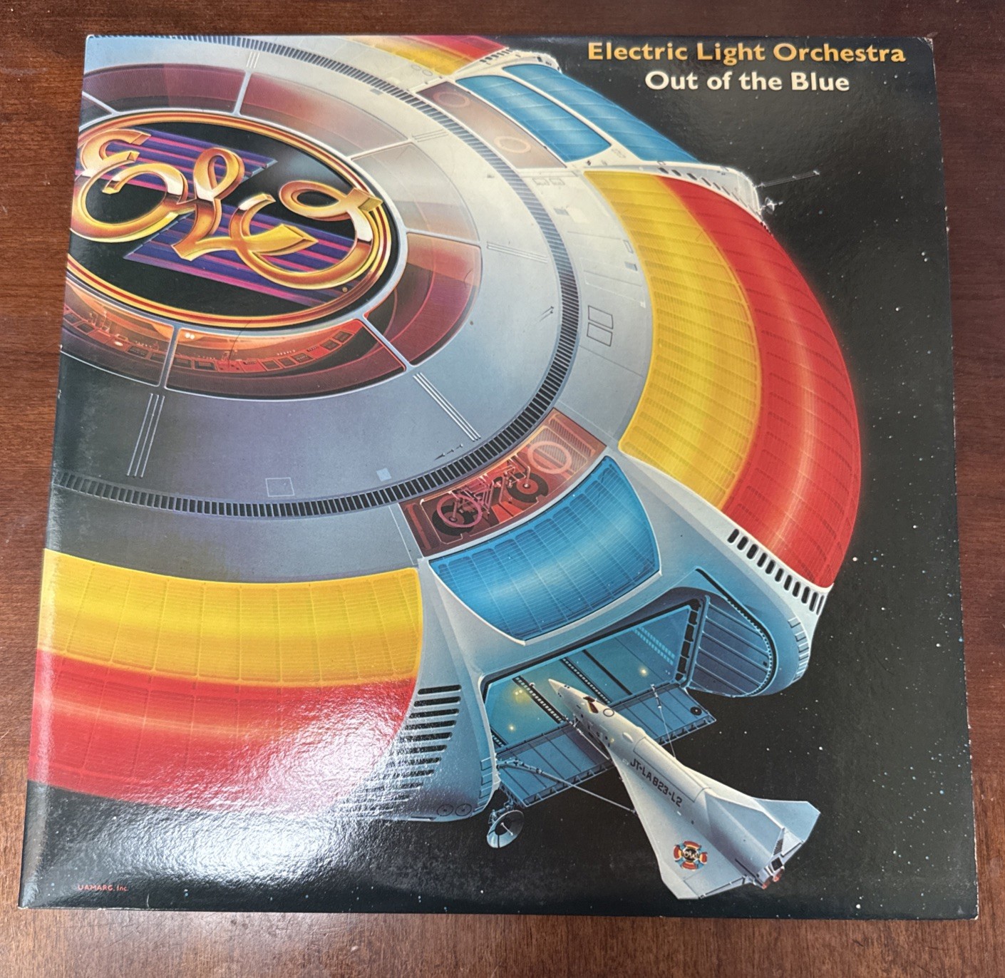 ELO Electric Light Orchestra Out Of The Blue Vinyl Jeff Lynne LP Space Station