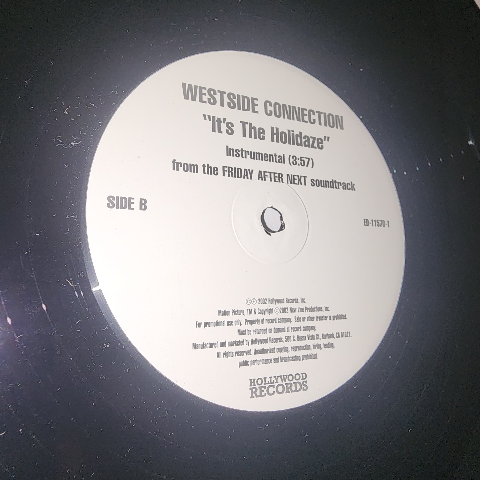 Westside Connection – It’s The Holidaze OG 2002 Press 12″ Very Good Vinyl