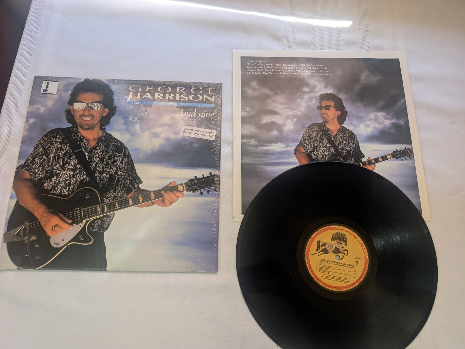 George Harrison ~ Cloud Nine Vinyl LP Dark Horse Label 1987 NM