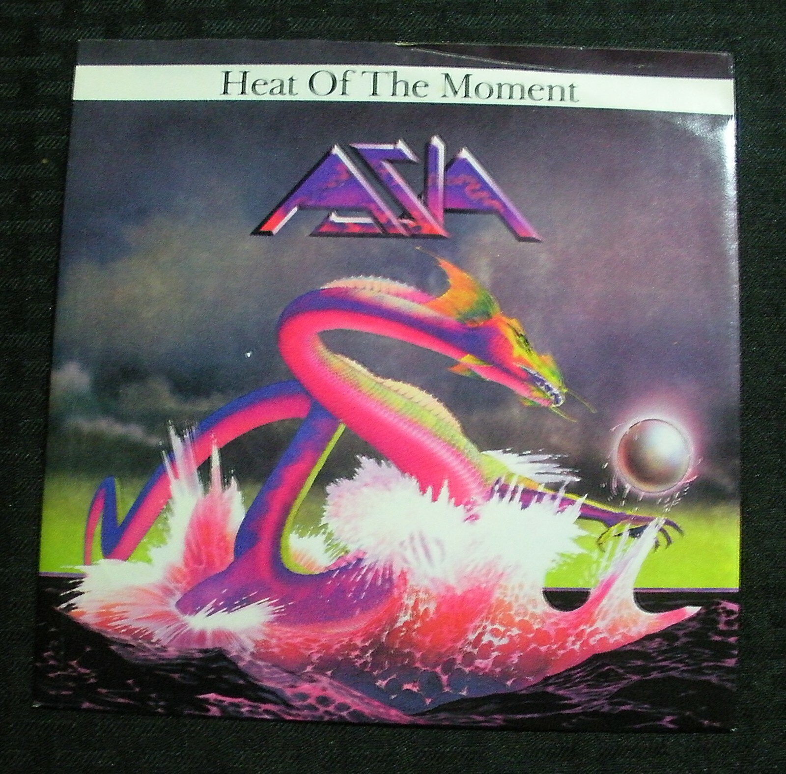 1982 Asia – Heat Of The Moment 7″ 45 EX/VG Geffen Records ‎– GEF50040 SP