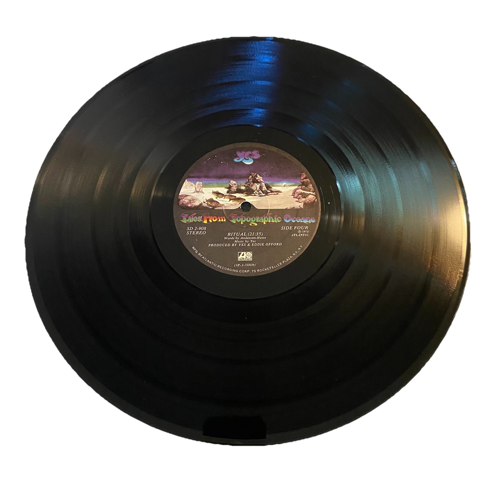 Yes Tales From Topographic Oceans Vinyl 2 LP Gatefold – 1973 – Records NM