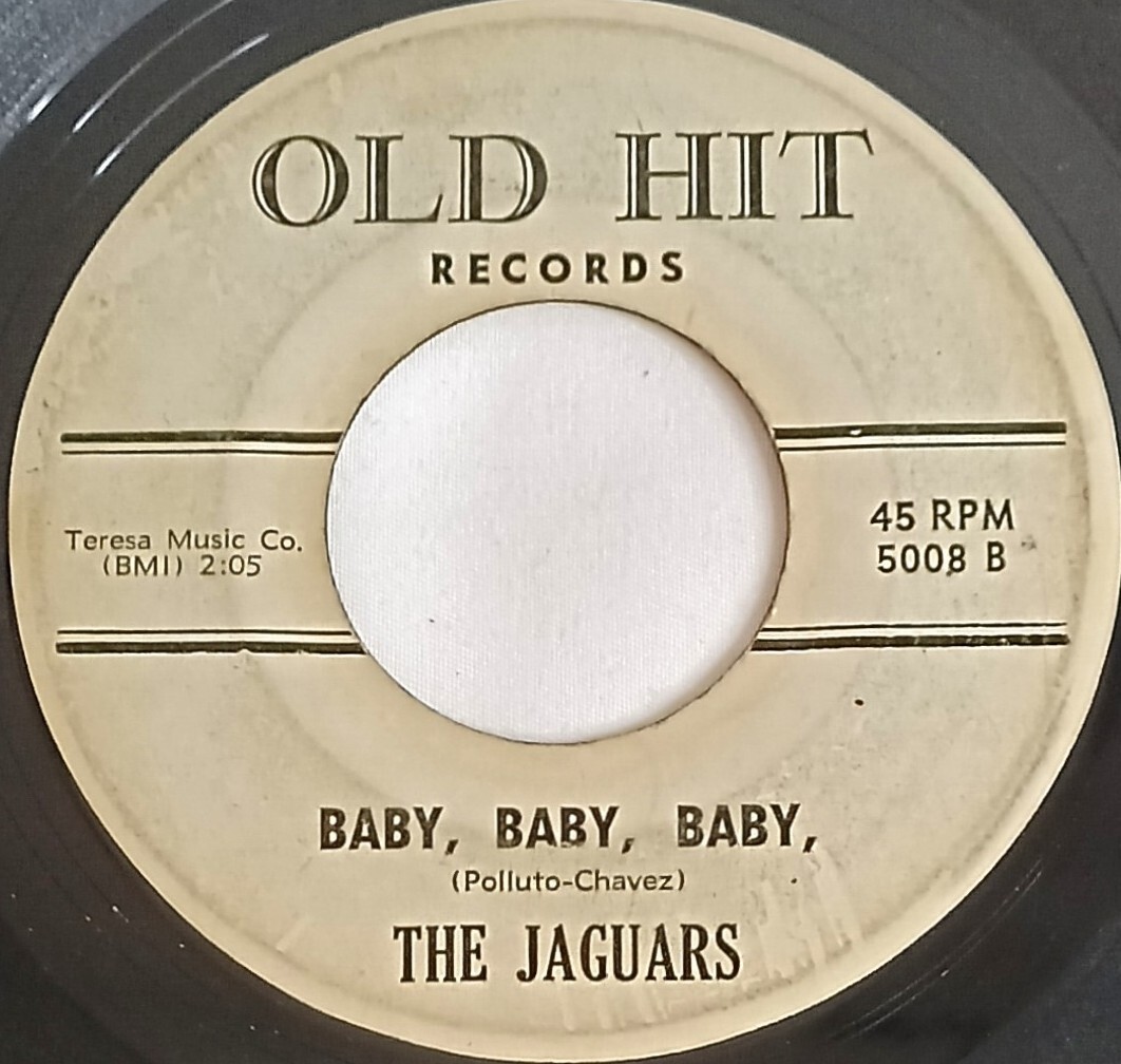 Los Angeles DOO WOP 45 HEAR The Jaguars BABY, BABY, BABY 1964 Old Hit VG