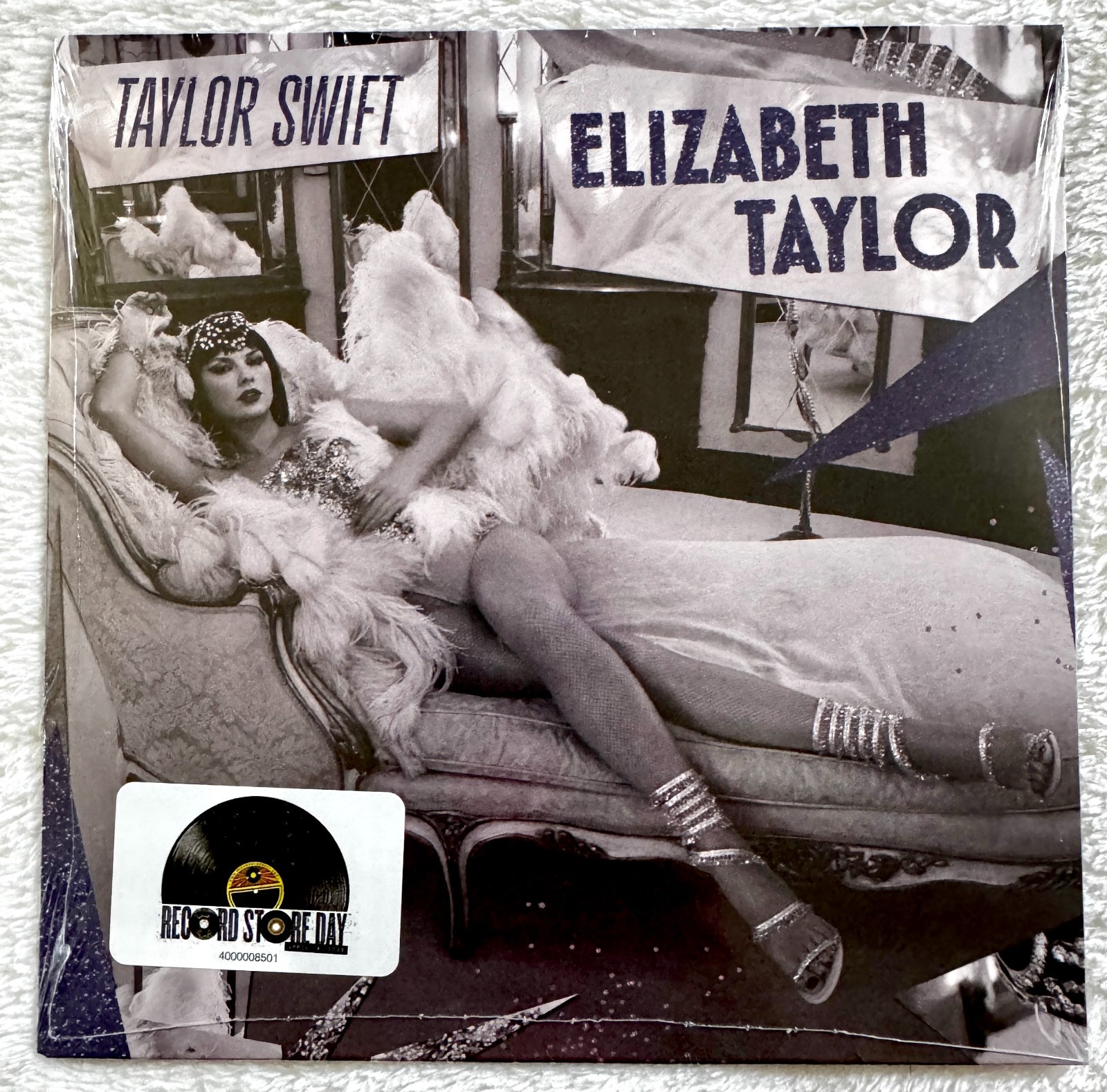 TAYLOR SWIFT ELIZABETH TAYLOR RECORD STORE DAY SEALED VINYL GLAM CABARET VERSION