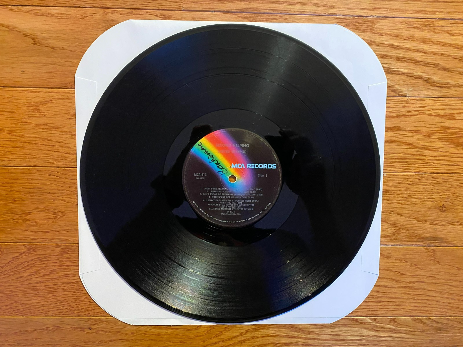 Lynyrd Skynyrd – Second Helping LP MCA-413 1975 Press Sweet Home Alabama