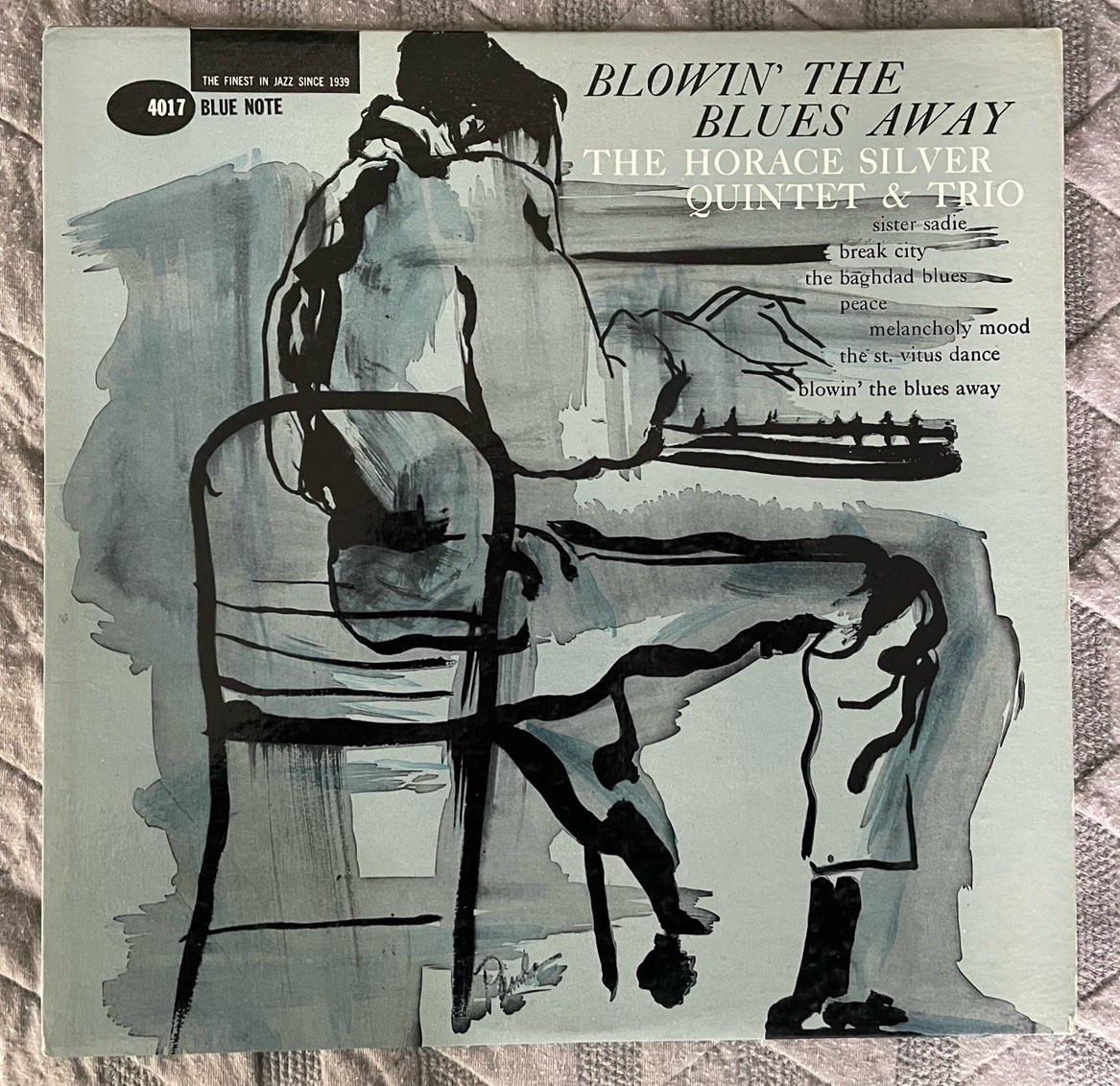 HORACE SILVER QUINTET & TRIO – BLOWIN’ THE BLUES AWAY LP BLUE NOTE, 1959, Mono