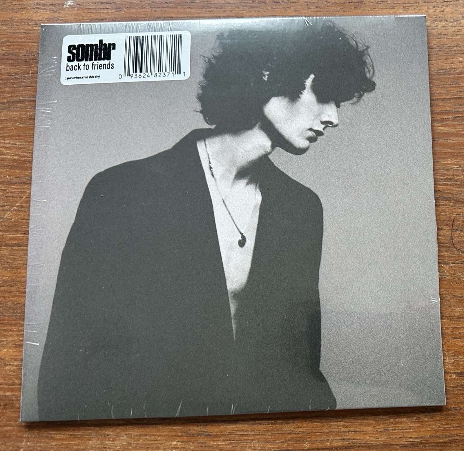 Sombr Back To Friends / Undressed 1 Year Anniversary 45 7” white vinyl single