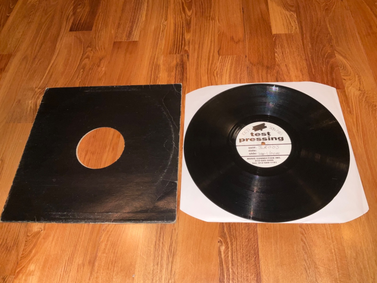 Sen-Sei/David Coleman/Ivan-I/Starchild Dub Theory Teque Remix Vinyl TEST PRESS