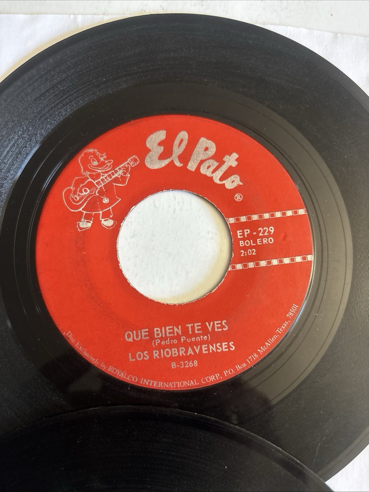 LOT OF 10 45’s Ramon Ayala Y Varios Mas Canciones
