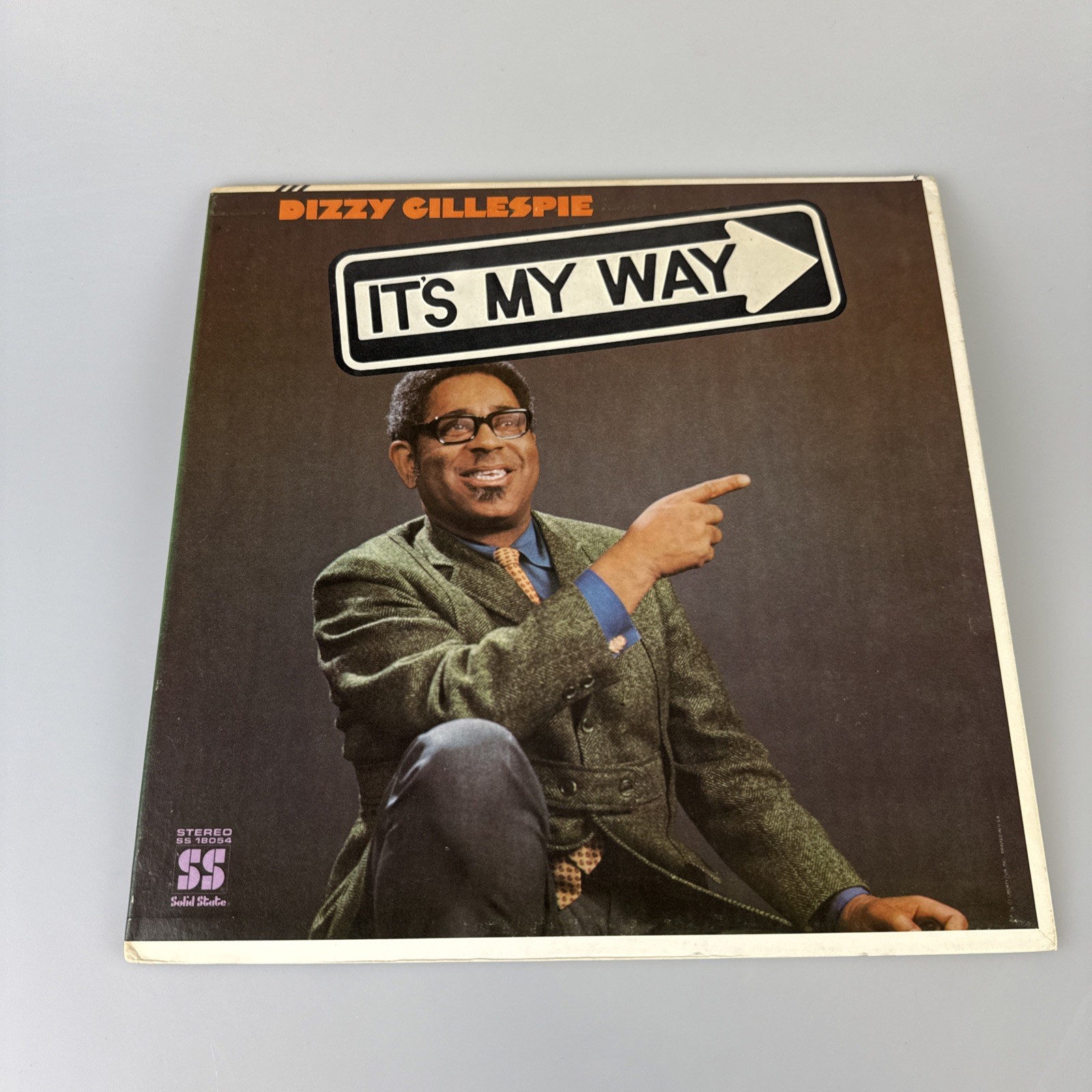 DIZZY GILLESPIE “It’s My Way” 1969 (SOLID STATE/SS18054) JAZZ EX/EX!