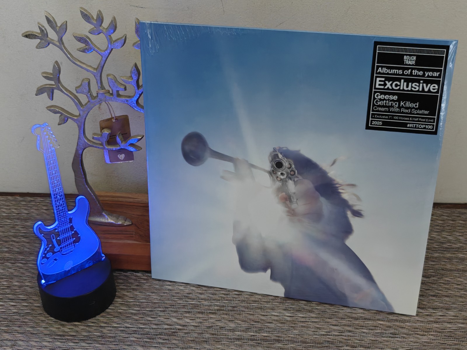 Geese – Getting Killed – Rough Trade Cream / Red Vinyl 12’ LP & 7″ NEW SEALED