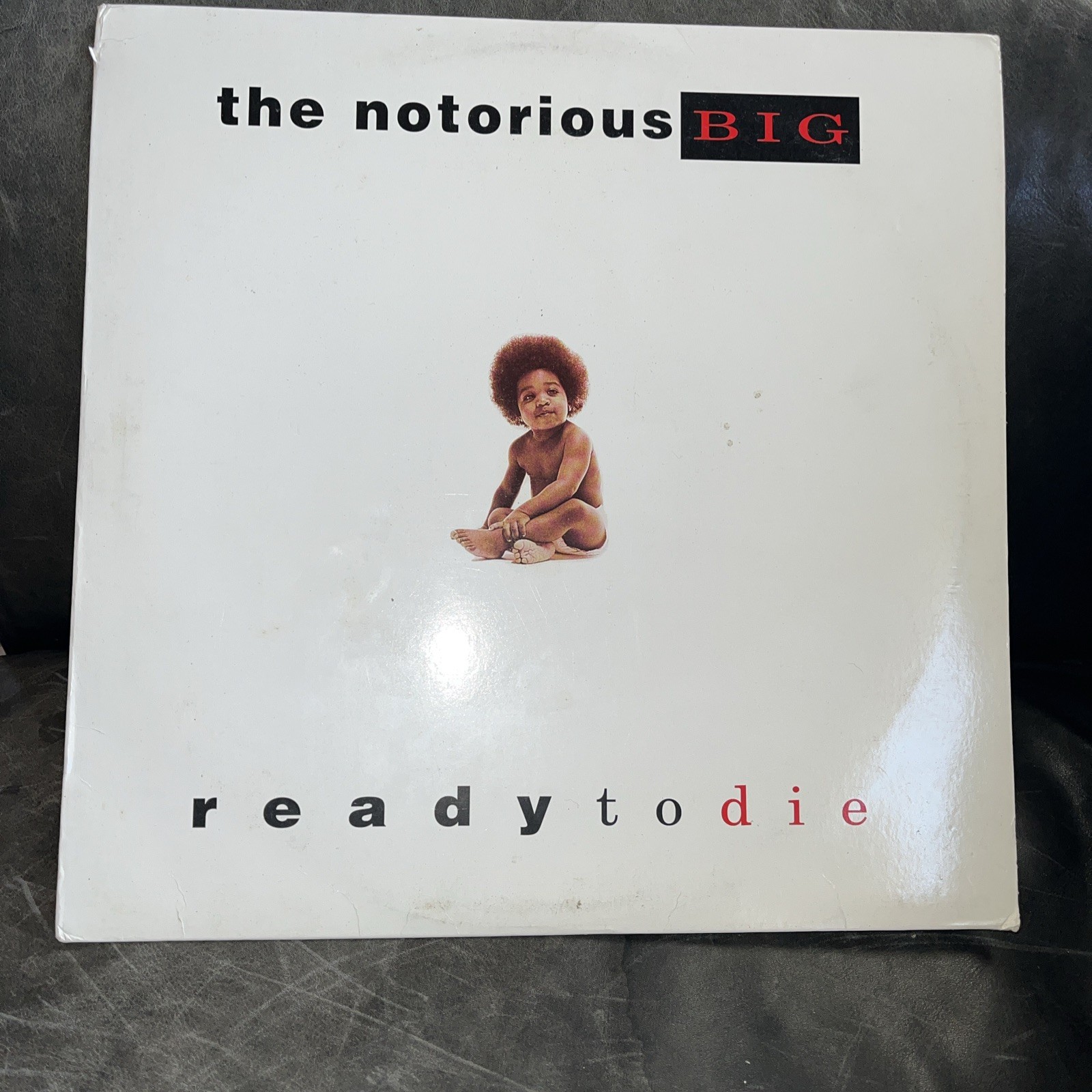 THE NOTORIOUS B.I.G. Ready To Die 1994 PROMO gold stamp 1ST PRESS U.S. LP