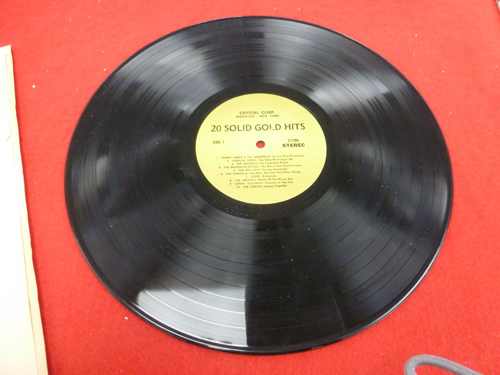 20 Solid Gold Hits Lp/Vinyl