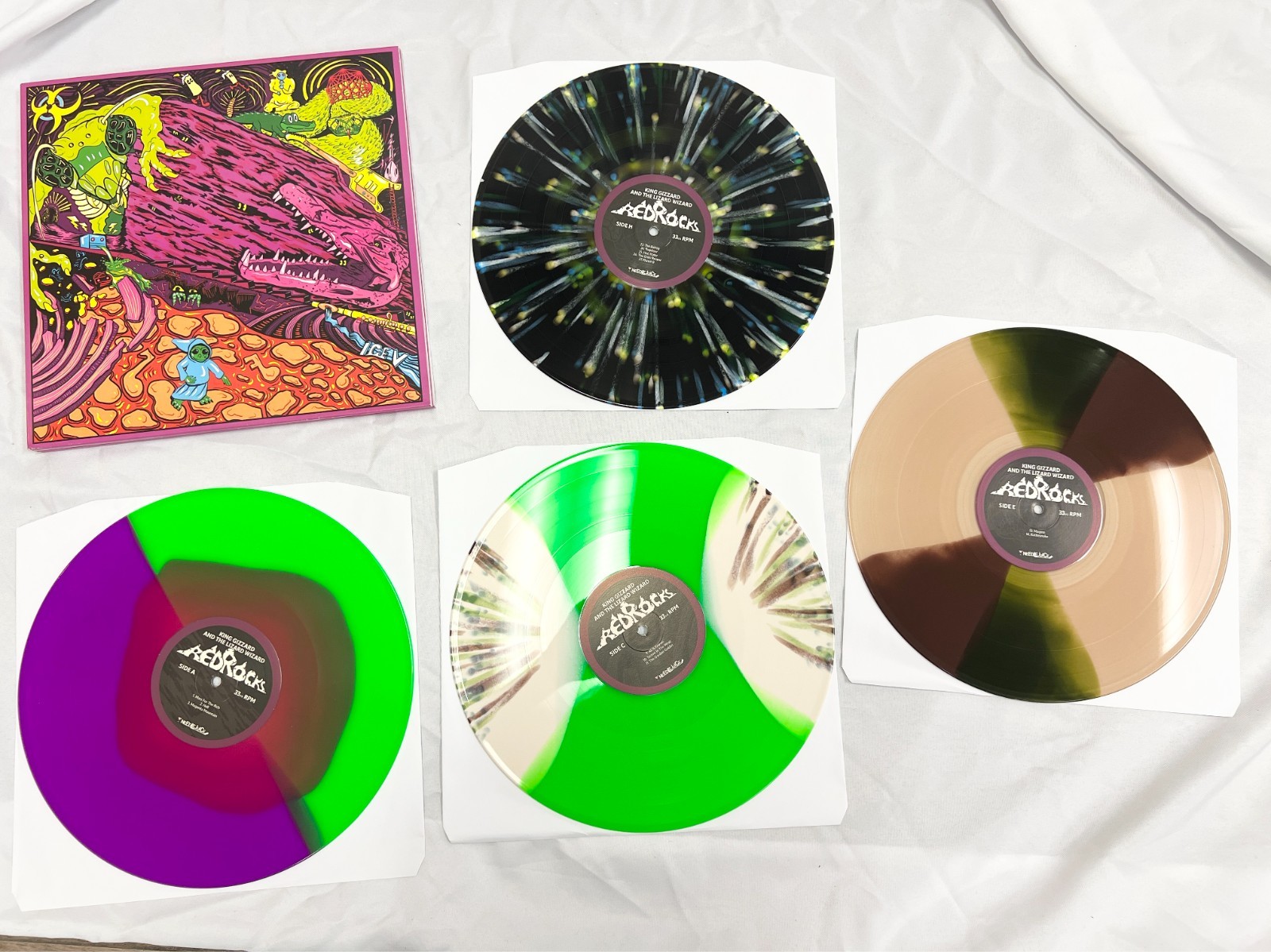 King Gizzard & The Lizard Wizard – Red Rocks ’22 – Night 1 Vinyl STANDALONE