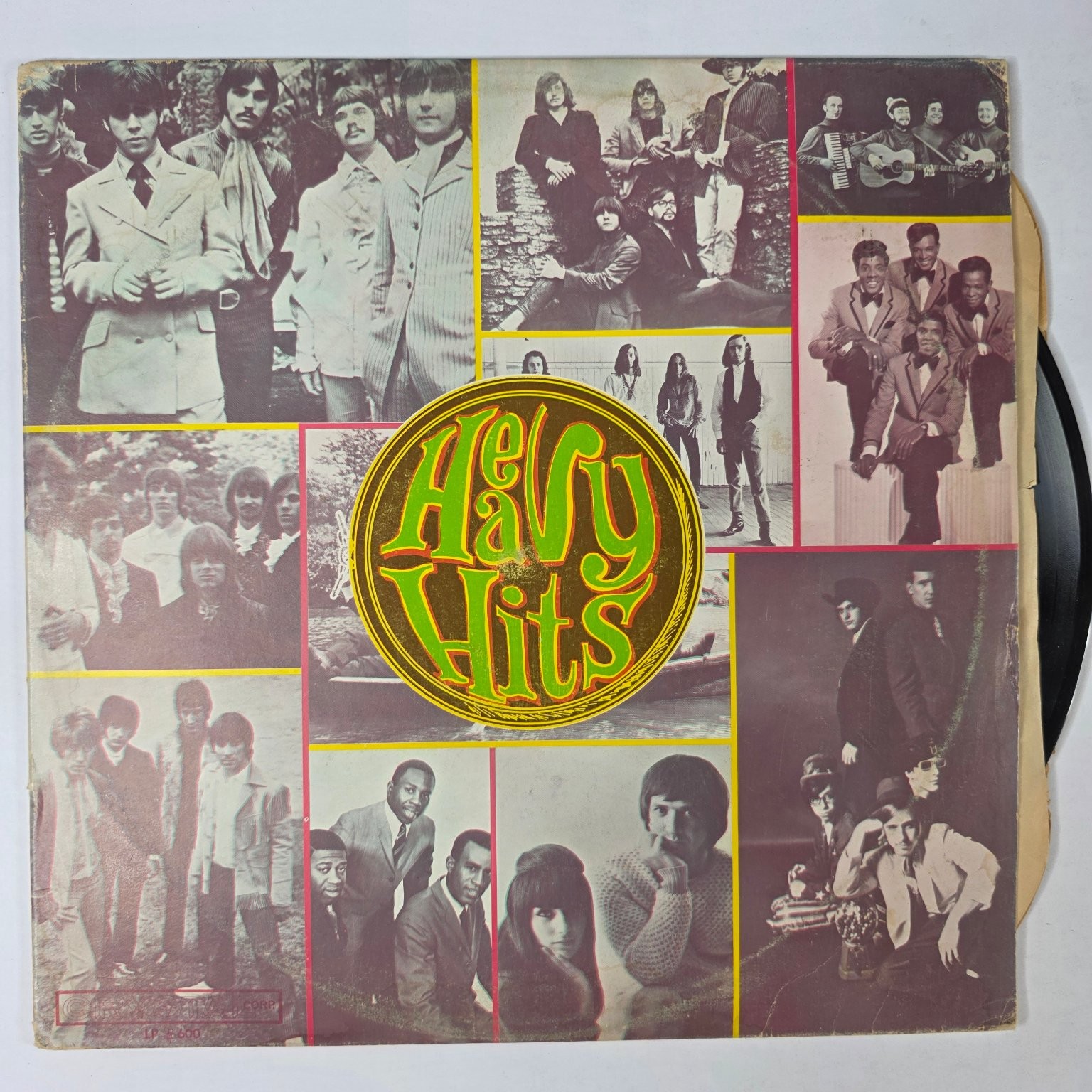 Various Artists – 24 Heavy Hits LP Record 1968 Crystal Corp. Pop Soul R&B 33 RPM